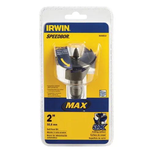 Irwin 3046010 Self-Feed Bit 2 in Speedbor Max
