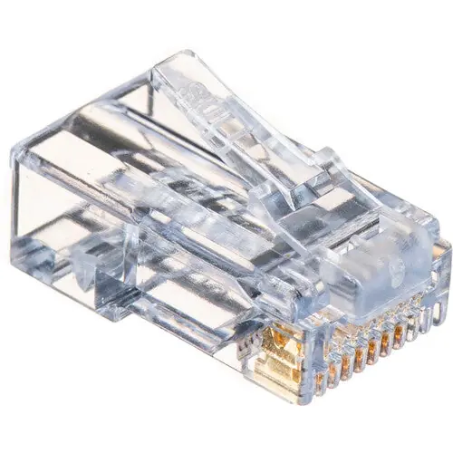 Platinum Tools 100010C EZ-RJ45 CAT6 Connectors, 50-Pack