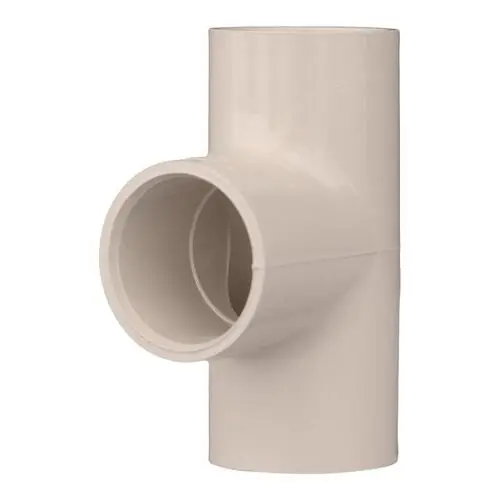 Charlotte CTS 02400 1000 Copper Tube Size Tee, Socket End, 1 Inch, CPVC