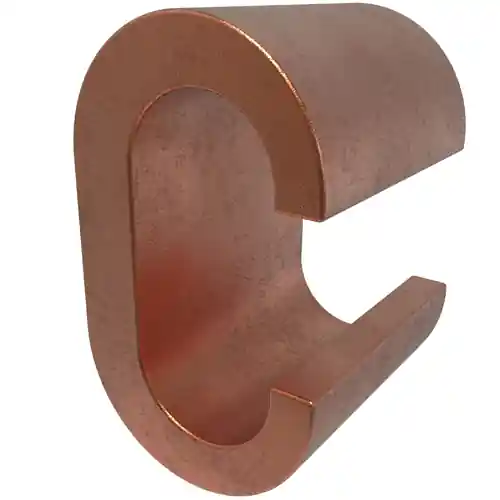 ILSCO ULT-9-Z Permaground Copper Grounding C Crimp, Main Conductor Range 2/0-1/0 Sol, Tap Range 2/0-1/0