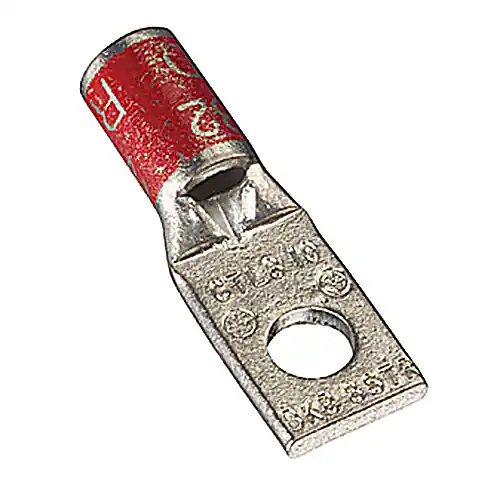 Blackburn CTL10-38 Compression Lug 35 kV 1/0 AWG 1-Hole 3/8 in Stud