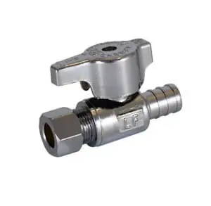 Legend Valve 114-715NL 1/2 PEX x 1/4 OD T-596NL Replacement MPN