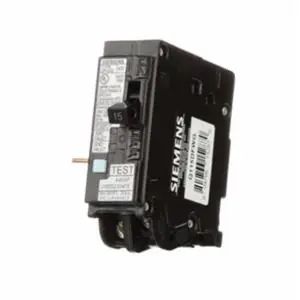 Siemens QF115AWG BRKR QPF2 GFCI 5MA 1P 120V 15A 10KA WG