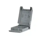 CARLON E98G30N-CAR 1-gang Weatherproof 30 Amp Vertical Mount Single Receptacle Box Cover - Gray
