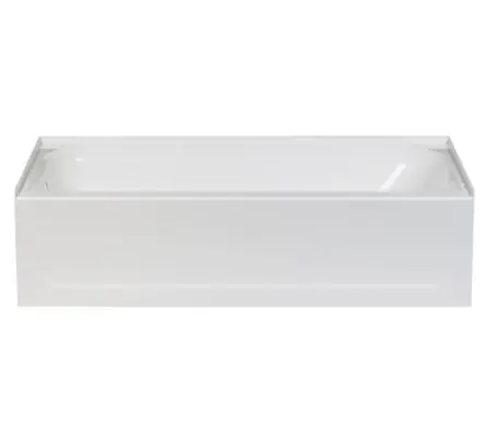 Mustee T6032L - Topaz Bathtub, 32 inches, Fiberglass, White
