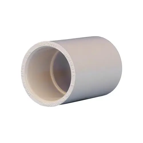 Charlotte CTS 02100 1000 Copper Tube Size Coupling Socket End 1 Inch CPVC