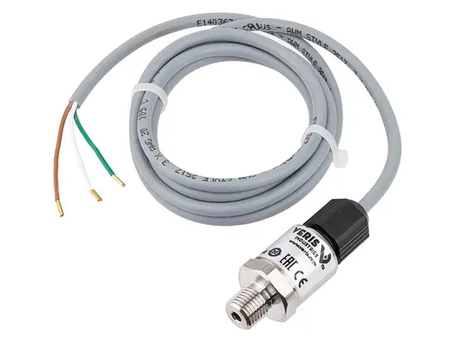 Veris Industries PG03AV PRESS GAUGE 15PSIG 0-10VDC 316