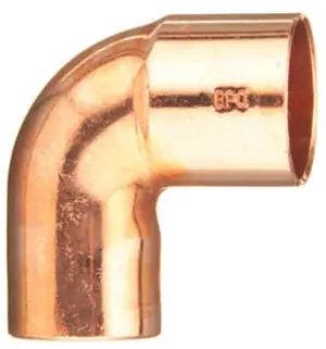 ELKH 10031412 CLOSE RUFF STREET ELBOW SOLDER 1 IN