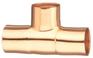 ELKH 10032818 Tube Tee Solder 1 in C x C x C Copper Fittings
