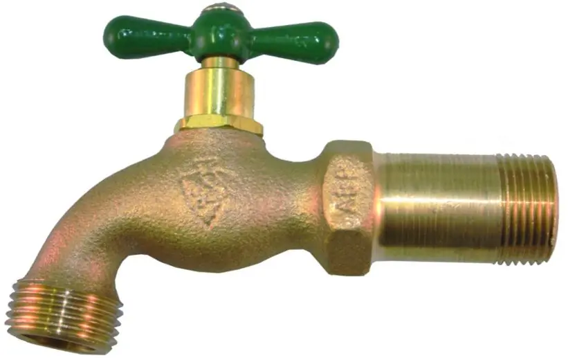 Arrowhead 202LF Brass 3/4 Inch Male Iron Pipe Hose Bibb