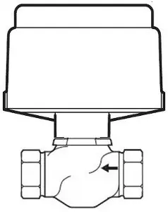 Schneider Electric VK-7263-303-4-09 Valve Actuator Assembly