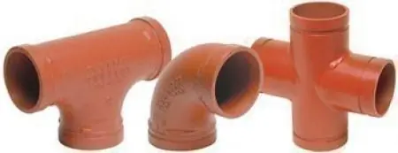 Anvil 390119741 7061 4X4X3 Gal Grvd Red Tee