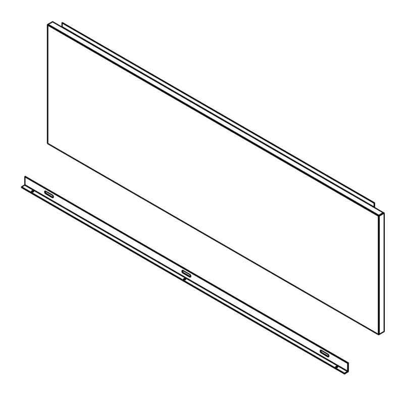 Halsey Taylor ACCESS12X38-5 Accessory - Stainless Steel Access Panel for Bi-Level Architectural Fountains