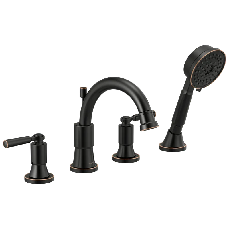 Peerless PTT4523-OB Roman Tub Trim Kit with Hand Shower