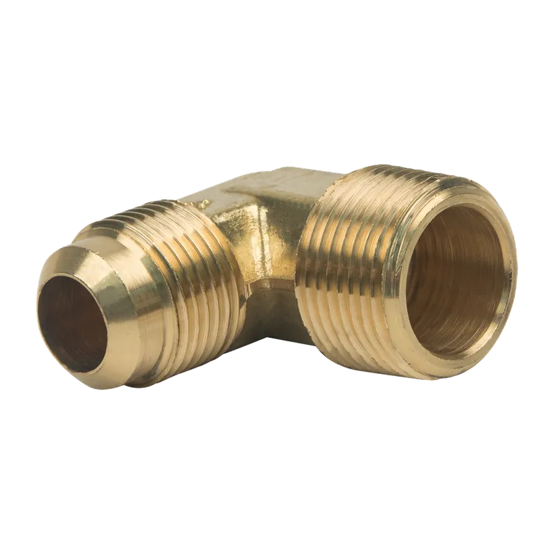 BrassCraft 149-10-8 5/8 in. O.D. Tube X 1/2 in. MIP Flare Male Reducing Elbow