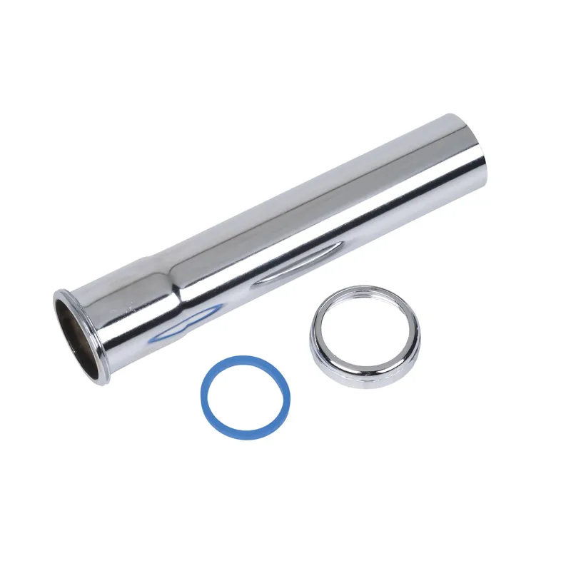 Oatey 792A-17-1 Dearborn Brass Extension Tube, 1-1/2 in OD x 8 in L, Slip Joint, Brass