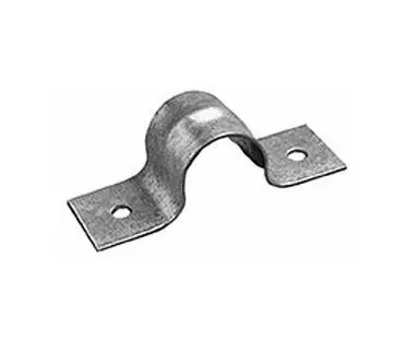 Sioux Chief 502-9 4 Inch Tube Strap 2-Hole Galvanized Steel