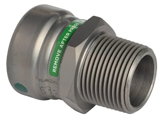 Mueller CP01131, Carbon Steel Adapter Male, P X MPT, 1/2 X 1/2