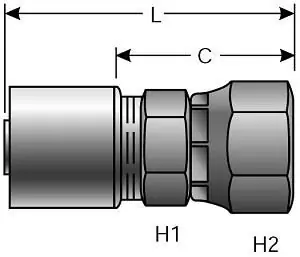 Gates 40GL-40FJX Fitting 730505475 -