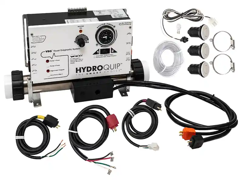 HYDROQUIP CS6009-US1 Control HQ CS6009 P1 Bl Oz Lt 5.5kW 115v/230v
