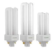 Sylvania CF13DT/E/841/ECO/20894 DULUX 13W triple compact fluorescent lamp with 4 pin base 4100K color temperature