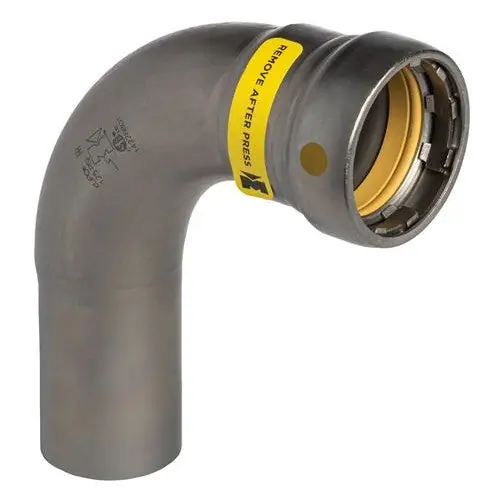 Mueller CP02359G Mueller Carbon Steel 90 Degree Elbow Street, P X FTG, 2in X 2in