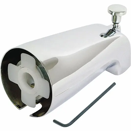 EZ-FLO 15089 Slide-On Diverter Spout Zinc Body- Chrome