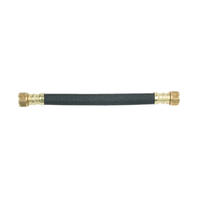 BrassCraft BWB0-12 3/4 in. FIP x 3/4 in. FIP x 12 in. Polymer Braided Water Heater Connector
