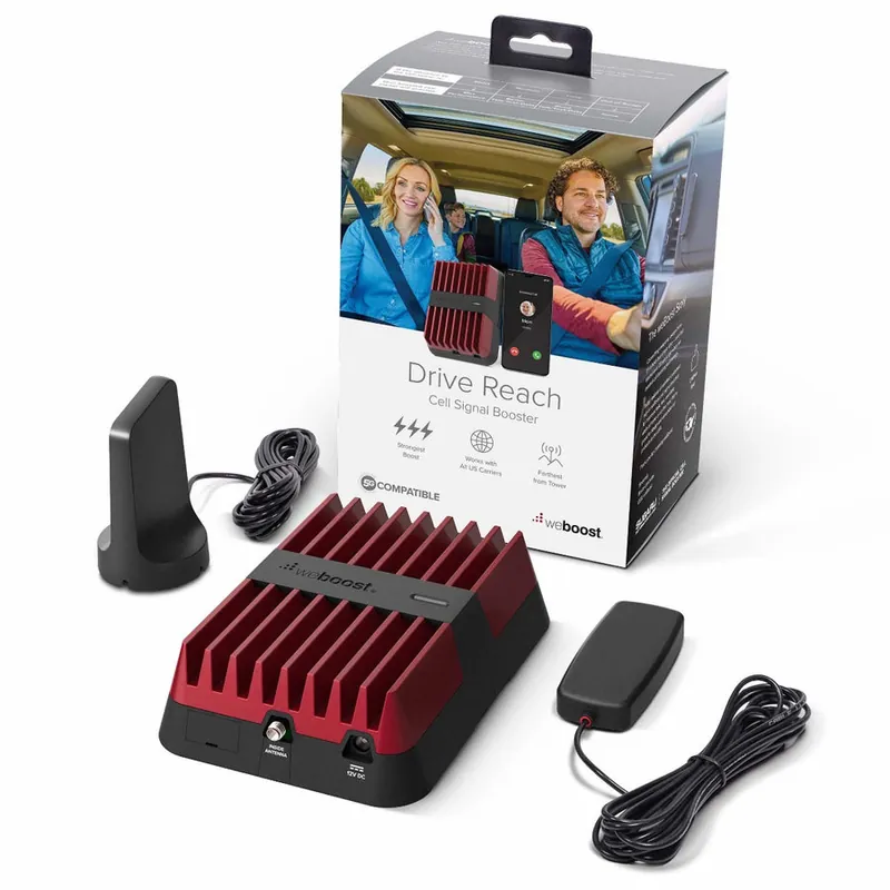 Wilson 470154 weBoost Destination RV Cell Signal Booster, 65 dB, 75 Ohms, Female (Replaces 471203)