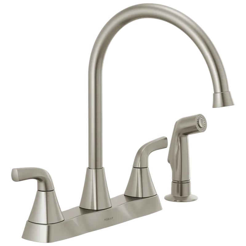 Peerless P2835LF-SS Two Handle Kitchen Faucet