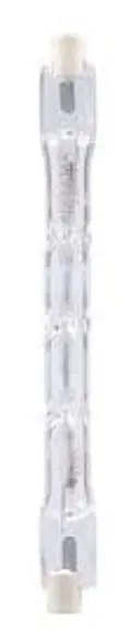 Sylvania 1500T3Q/CL-240V/58857 240 Volt 1500 W 2950 K 33000 lm R7s Recessed Single Contact Base T3 Halogen Lamp