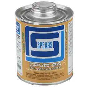 Spears CPVC24O-040 Gallon CPVC-24 Heavy Body Orange CPVC