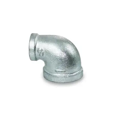 Everflow GMRL2122 2-1/2 X 1 Galvanized Reducing Elbow