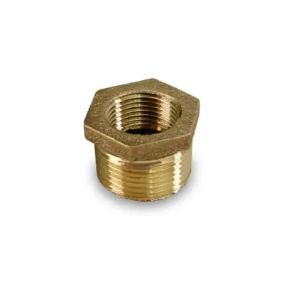 Everflow BRBU3001-NL 3 X 2 Hex Bushing Brass Lead Free