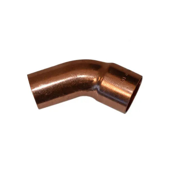 Preferred Construction Products DA019LT-08 7/8 in. OD Copper Long Radius 90-Degree Elbow