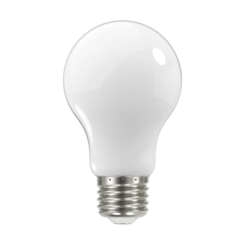 SATCO S12420 8.2 Watt LED A19 Soft White Medium Base 3000K 90 CRI 120 Volt