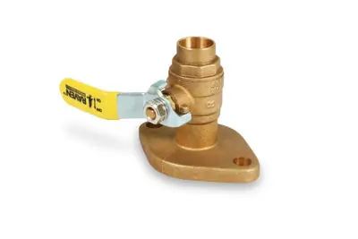 Everflow 890C001 Raven 890C001 1 SWT F/P FLANGE BALL VALVE LESS PURGE W/ NUTS & BOLTS *SINGLE*