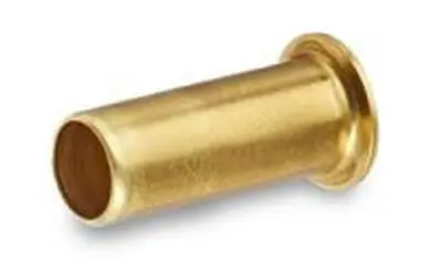 Everflow C72-14-NL 1/4 Brass Compression Insert Lead Free Brass Compression Fitting (100 Per Bag)