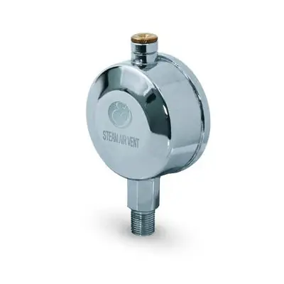 Everflow GAV-6A18 1/8 Radiator Air Valve Gorton Style #6 Angle Steam Air Vent