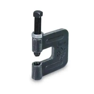 Everflow CLCM-B12 C-Clamp Malleable Iron Black