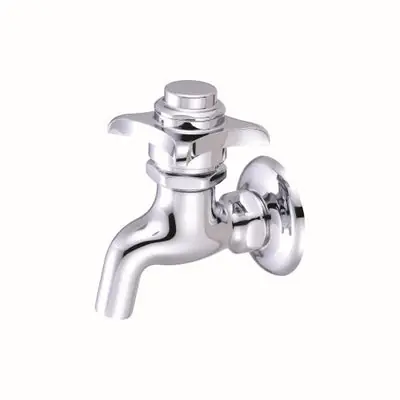 Everflow BSP-M91C Self Closing Single Handle Faucet Basin Mount Chrome