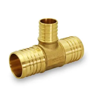 Everflow PXRT1341-NL 1 X 3/4 X 1 F1807 PEX Reducing Tee Lead Free