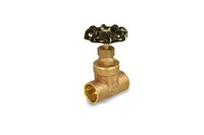 Everflow 205C034 3/4 SWT Brass Gate Valve UPC / NSF-61 *Non-Potable Use Only*