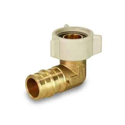 Everflow WPFSL1212-NL 1/2 F1960 X 1/2 FIP Swivel Elbow Brass NL