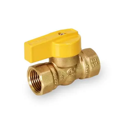 Everflow OP4501 1 Gas Ball Valve One Piece FIP X FIP