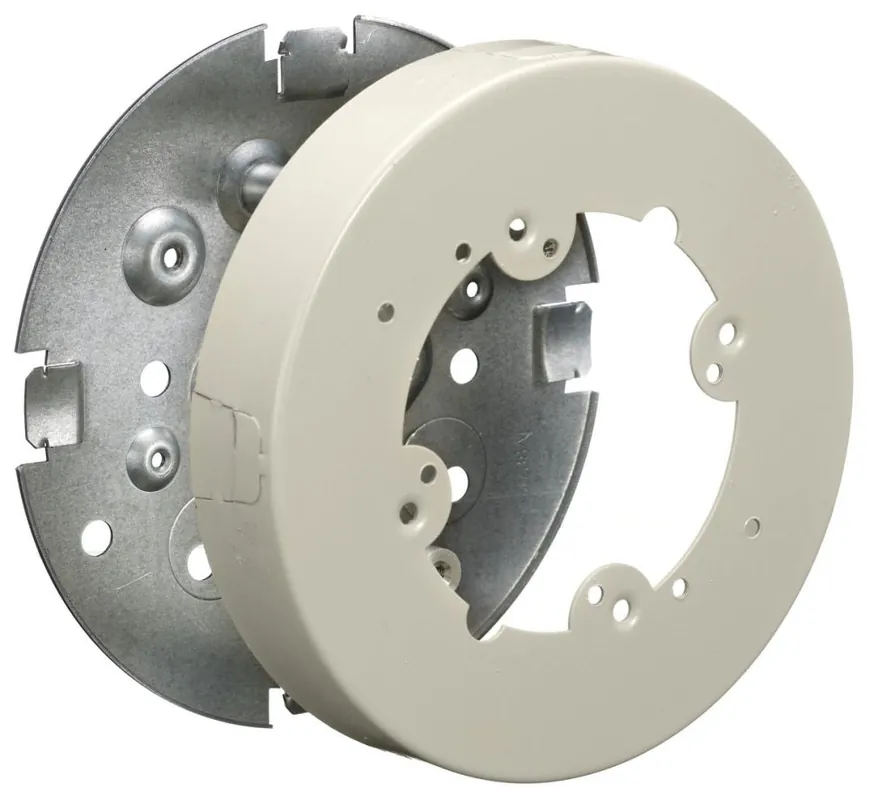 Hubbell HBL5738AIVA Ivory Round Box