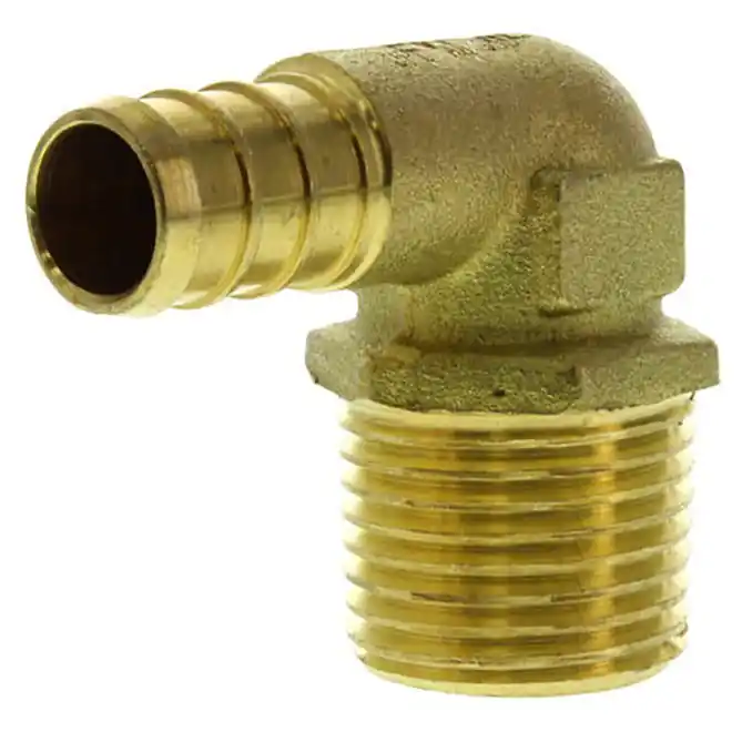 Everflow PXML3434-NL 3/4 F1807 PEX X 3/4 MPT Elbow Lead Free