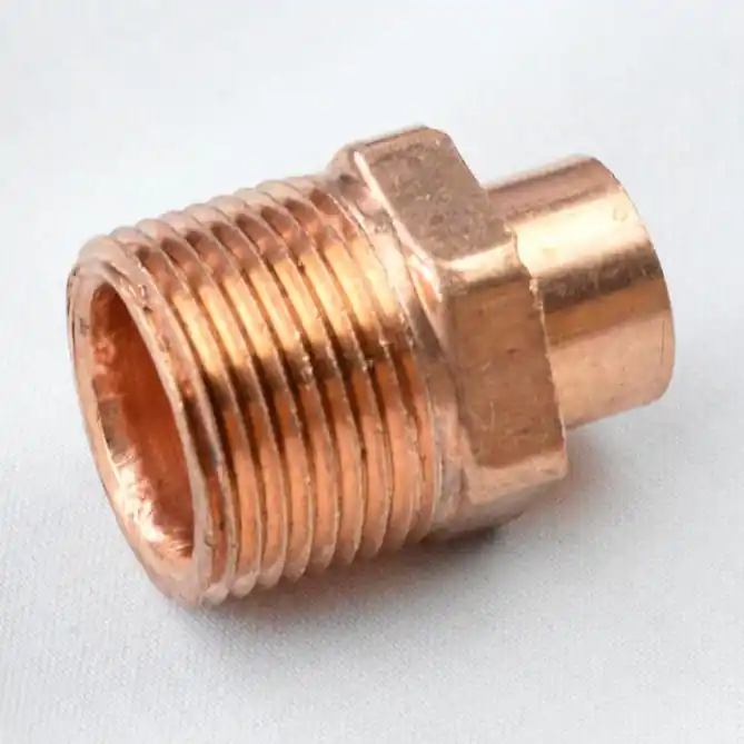 Everflow CCMA0340 Male Adapter C X M 3/4 X 1/2 NOM 7/8 X 1/2 OD