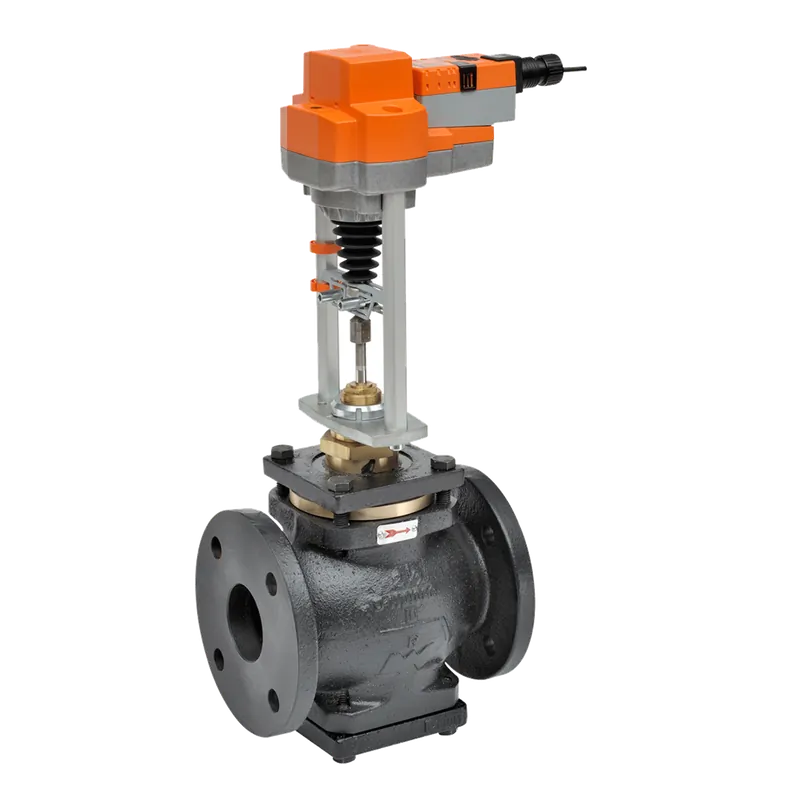 Belimo G680C+EVX24-SR Globe Valve 3 2 Way 90 Cv w/ Non-Spring 24V Modulating