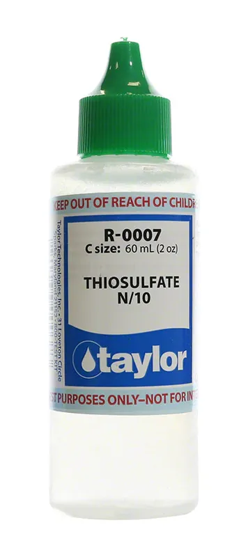 TAYLOR R-0007-C THIOSULFATE #7 N/10 2 OZ